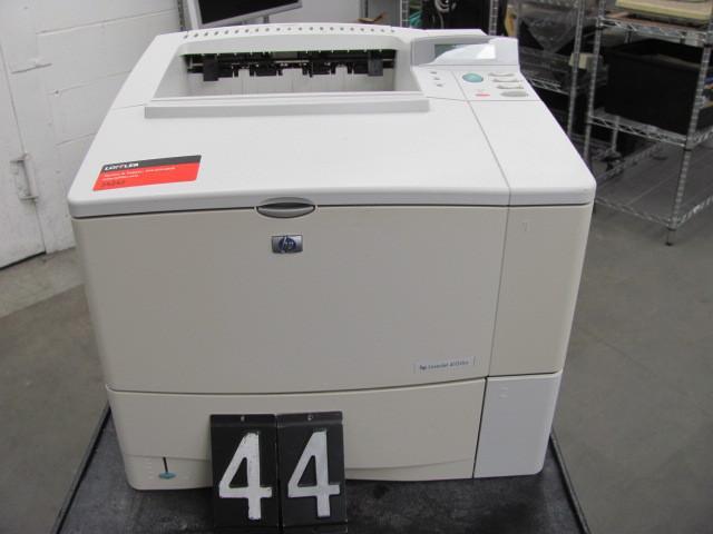 Hp laserjet 4100tn printer. This un...