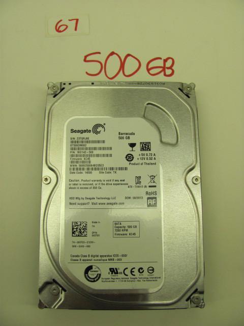 Seagate 500G 3.5&quot SATA hard dr...