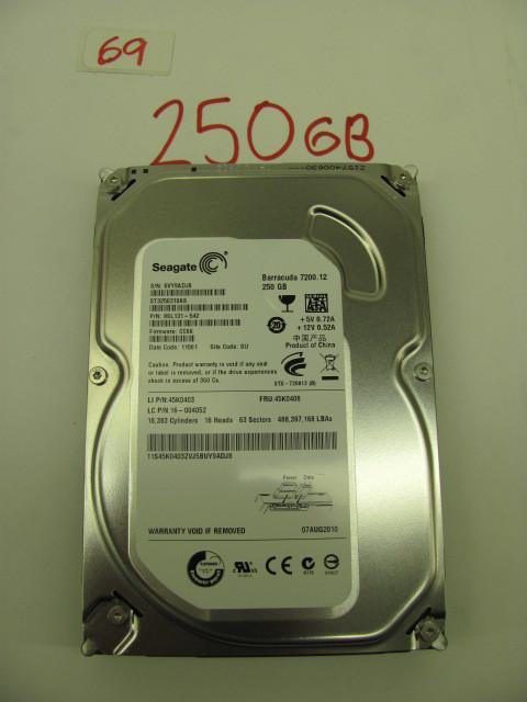Seagate 250G 3.5&quot SATA hard dr...