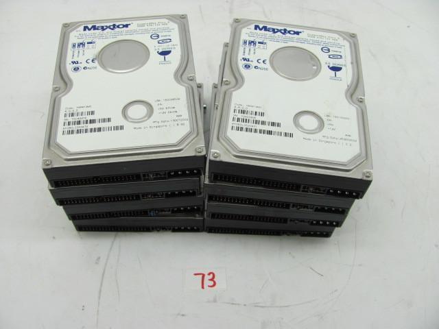 Lot of 8 Maxtor 80G 3.5&quot IDE h...
