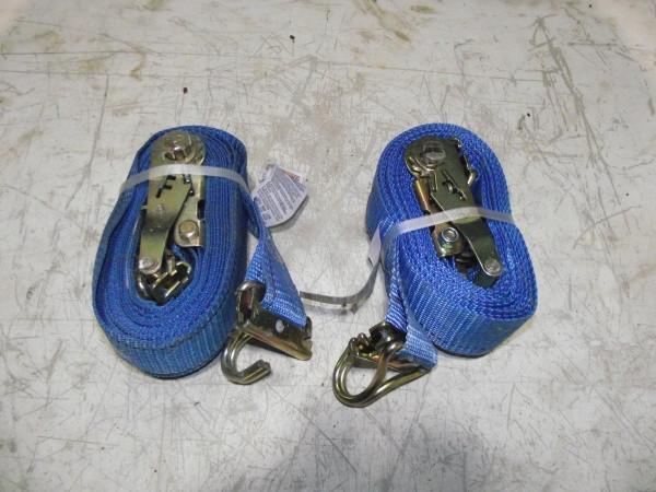 lot 57 image: (2) Heavy Duty Universal Tie Down S...