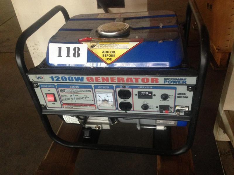 UST 1200W generator. 5.6 hours on m...