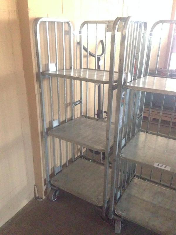 Metal collapsible cart....