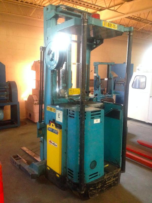 raymond cherry picker forklift
