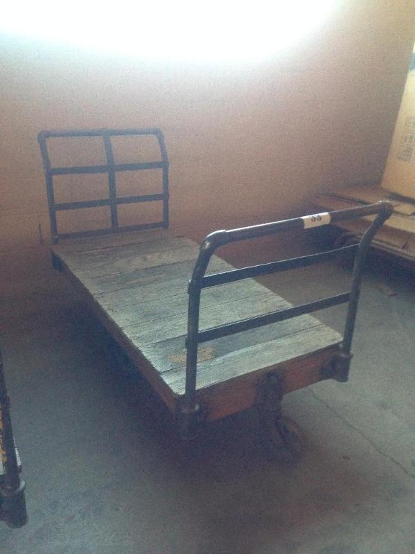 Wooden warehouse cart. Similar to N...