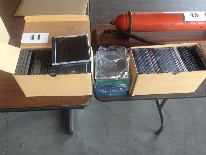 Lot of misc. new CD jewel cases....