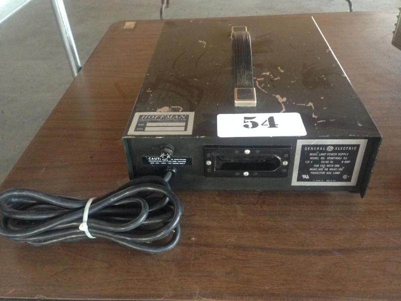 Hoffman Marc Lamp power supply....