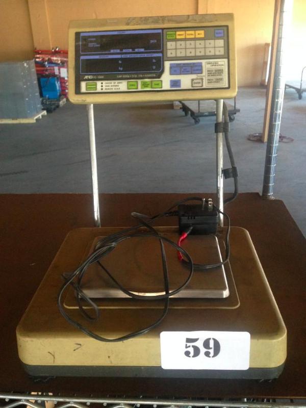 FC-1000 digital scale. Measures dow...