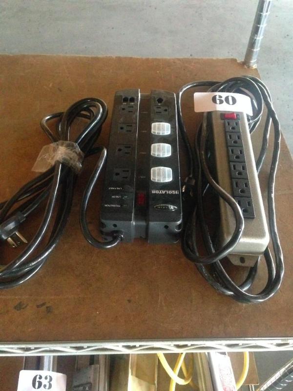 2 misc. power strips....