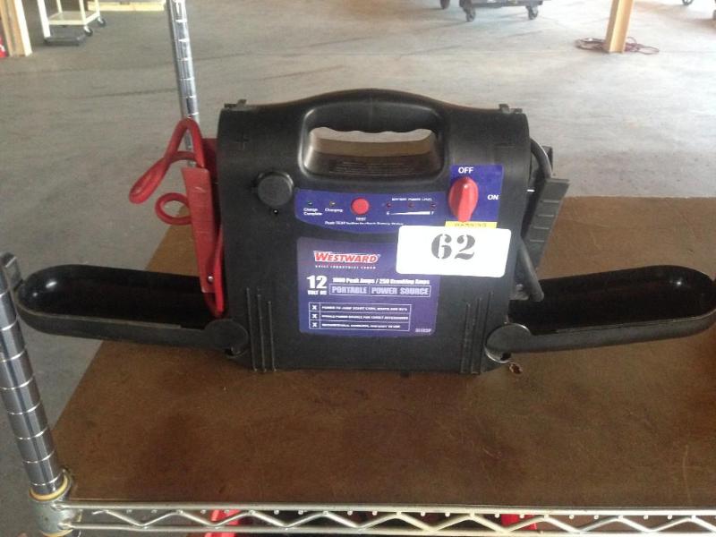 Westward portable jumper  battery ...