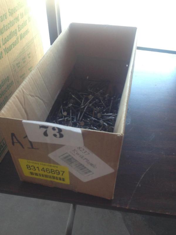 Box of nails....