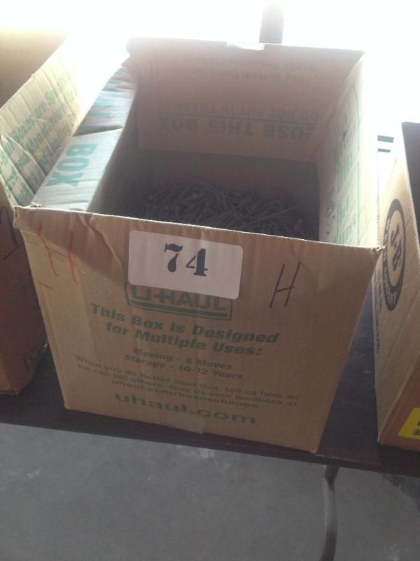 Box of nails....