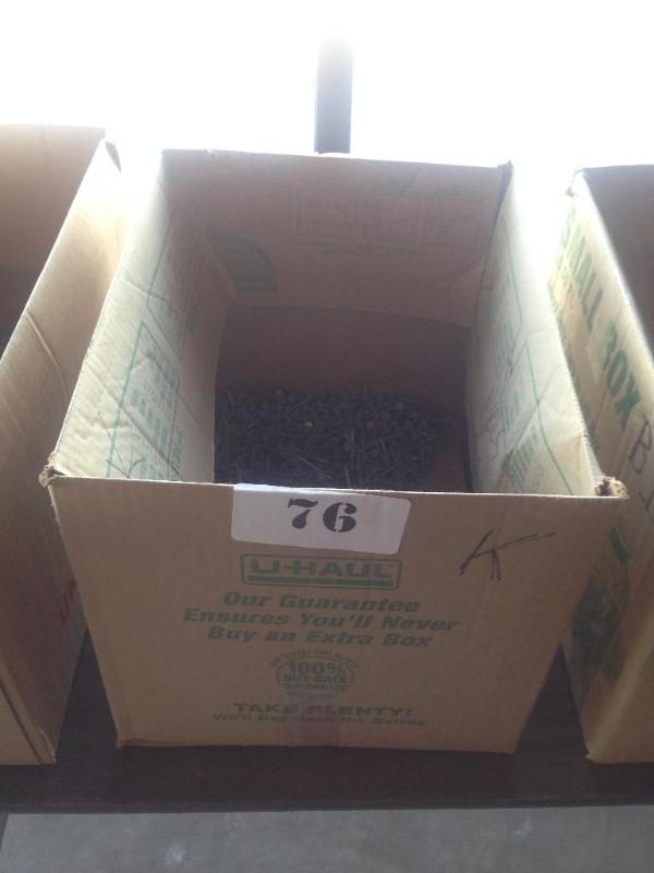Box of nails....