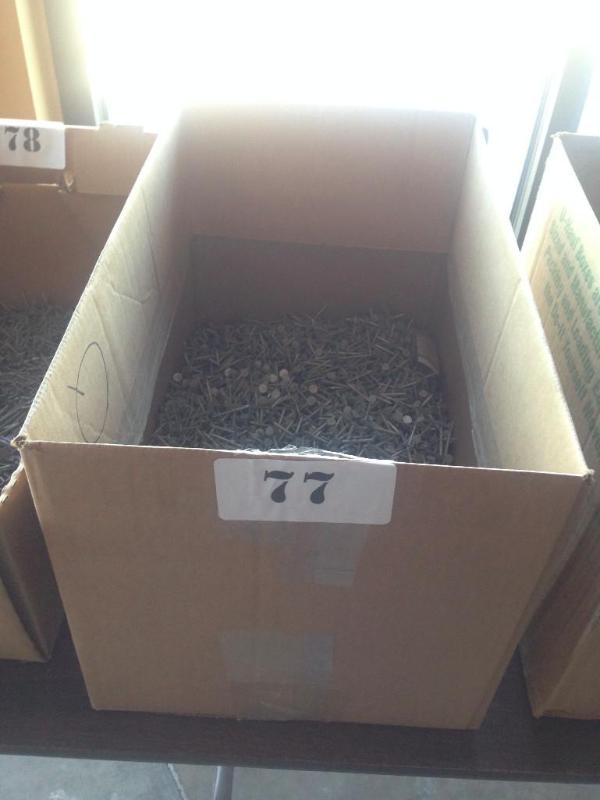 Box of nails....