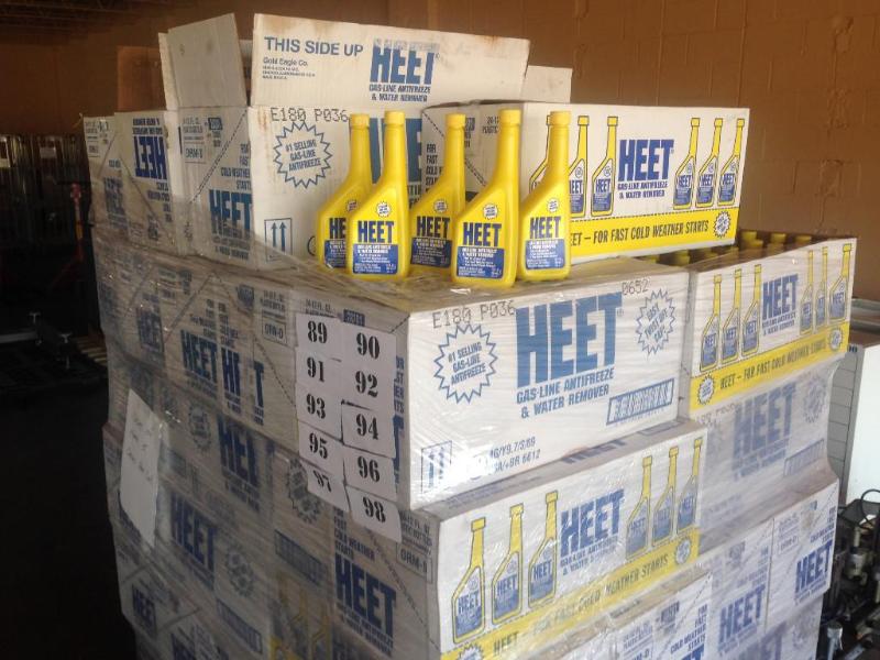 5 cases of Heet gas antifreeze and ...