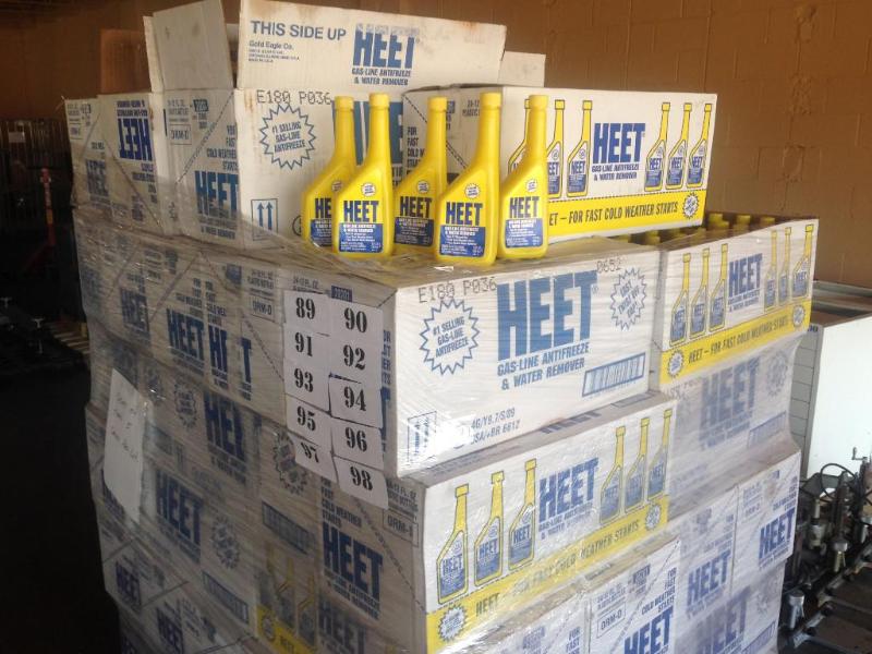 5 cases of Heet gas antifreeze and ...