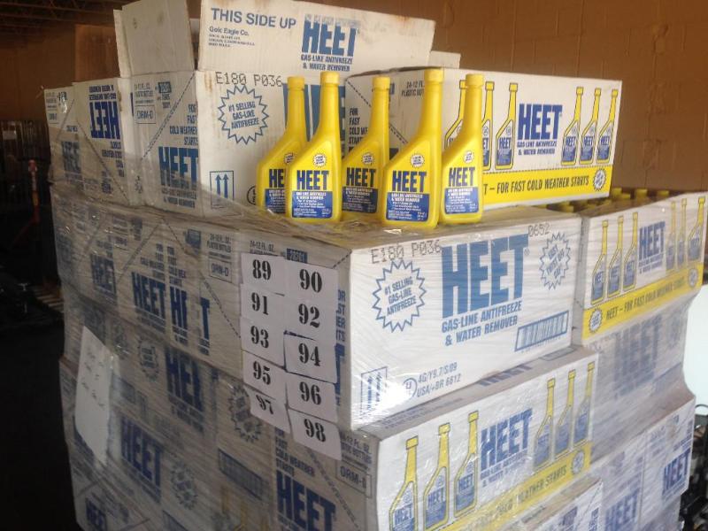 5 cases of Heet gas antifreeze and ...