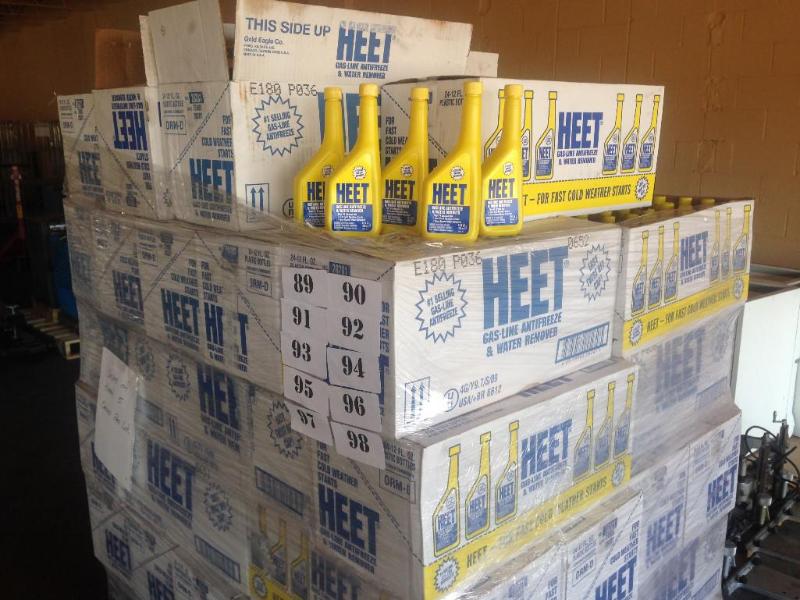 5 cases of Heet gas antifreeze and ...