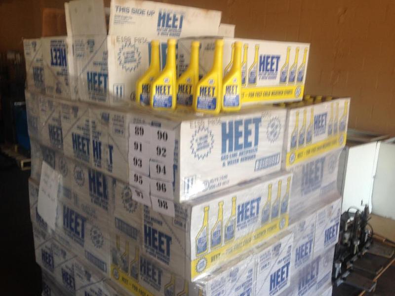 5 cases of Heet gas antifreeze and ...