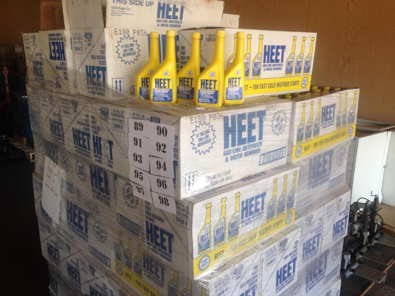 5 cases of Heet gas antifreeze and ...