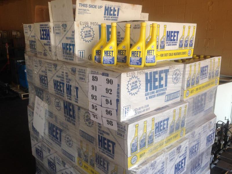 5 cases of Heet gas antifreeze and ...