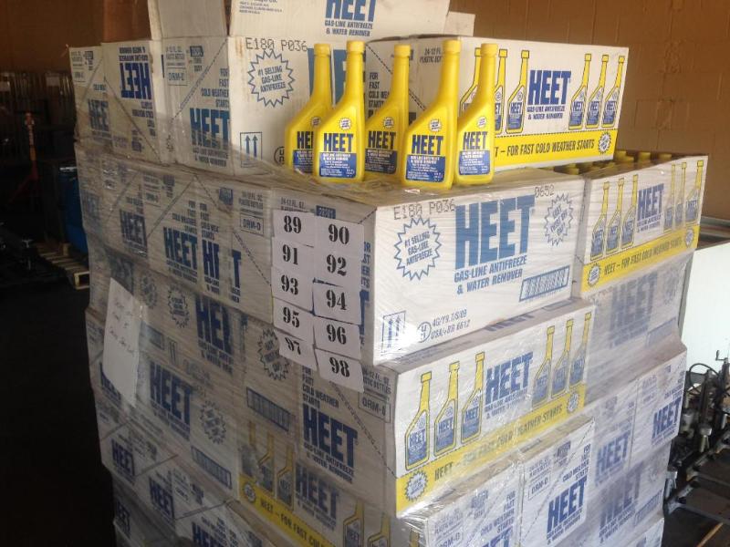 5 cases of Heet gas antifreeze and ...