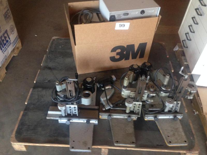 Pallet lot of misc. rotary head and...