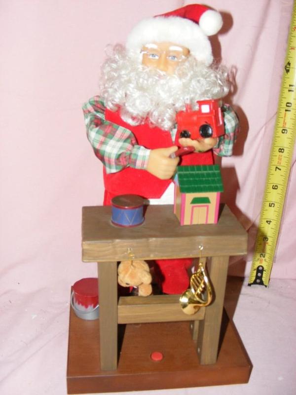 lot 108 image: Santa at his workbench, untested...