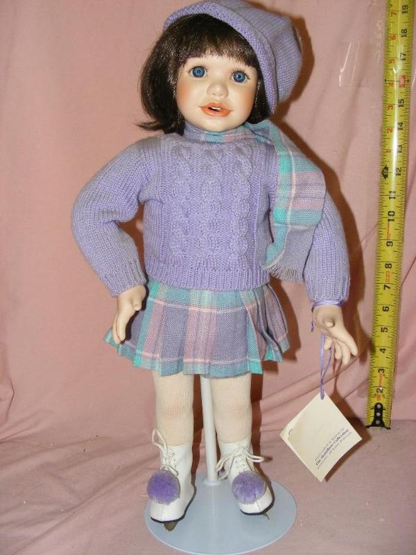 lot 112 image: Christy, Porcelain Doll by Di...