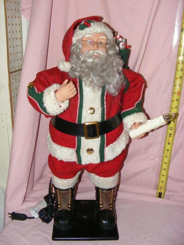 lot 131 image: Animated Santa, untested...