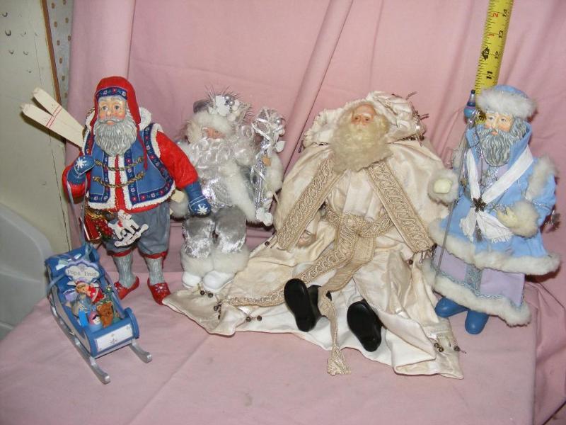 lot 144 image: Lot of Misc Santas...
