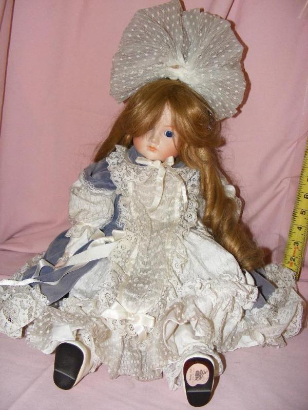 lot 182 image: Porcelain Doll By Bradley Dol...