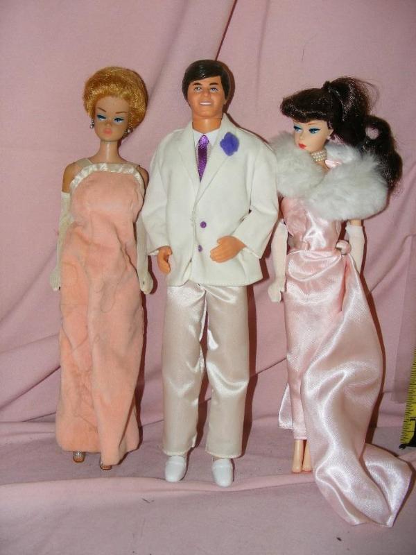 two barbie ken