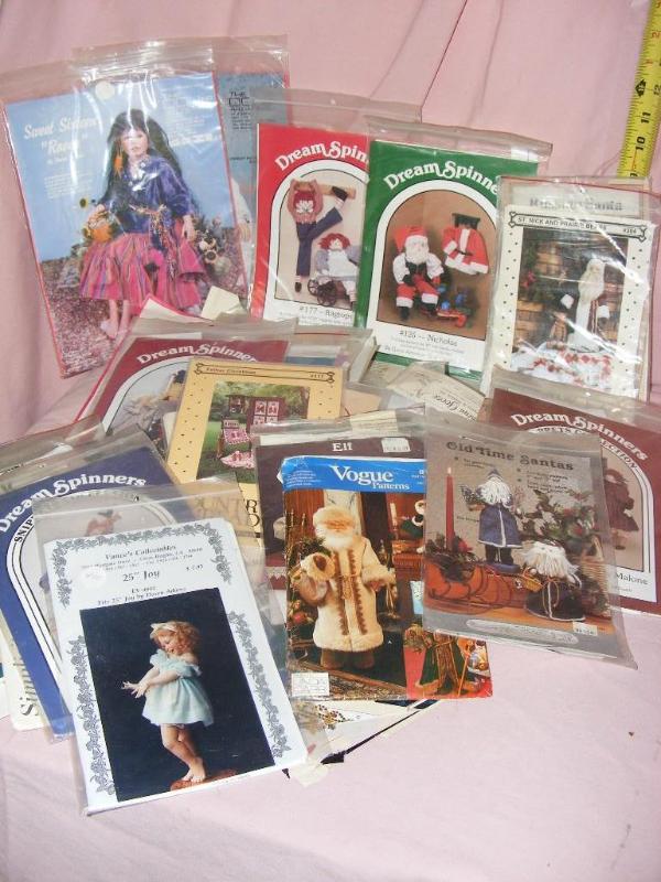 lot 227 image: Lot of Doll Clothes Patterns...
