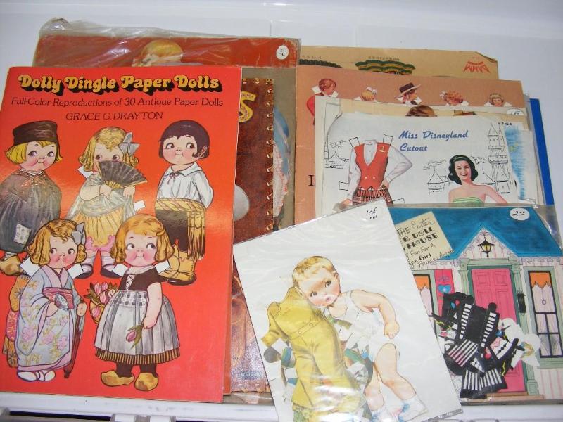lot 234 image: Books of Paper Dolls...