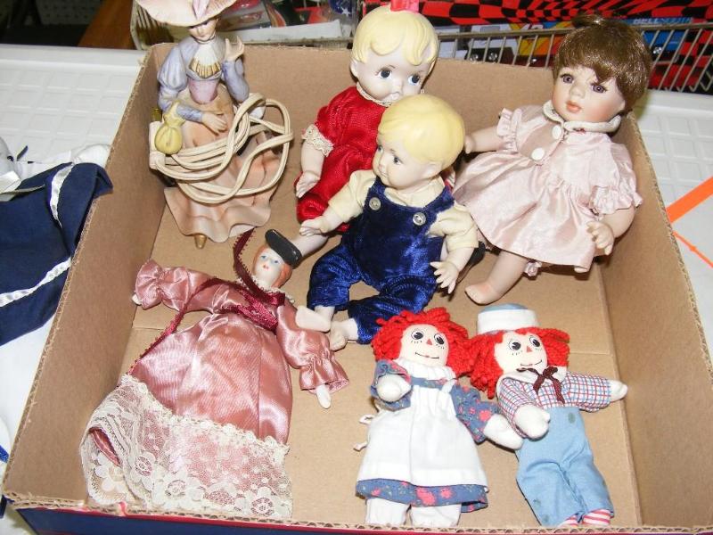 lot 238 image: Lot of Misc Dolls...