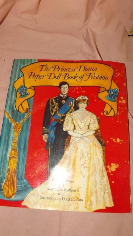 lot 271 image: The Princess Diana Paper Doll Book ...