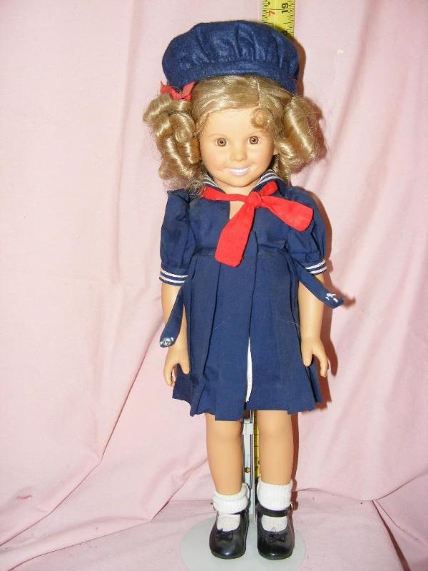 lot 45 image: Shirley Temple Porcelain Doll...