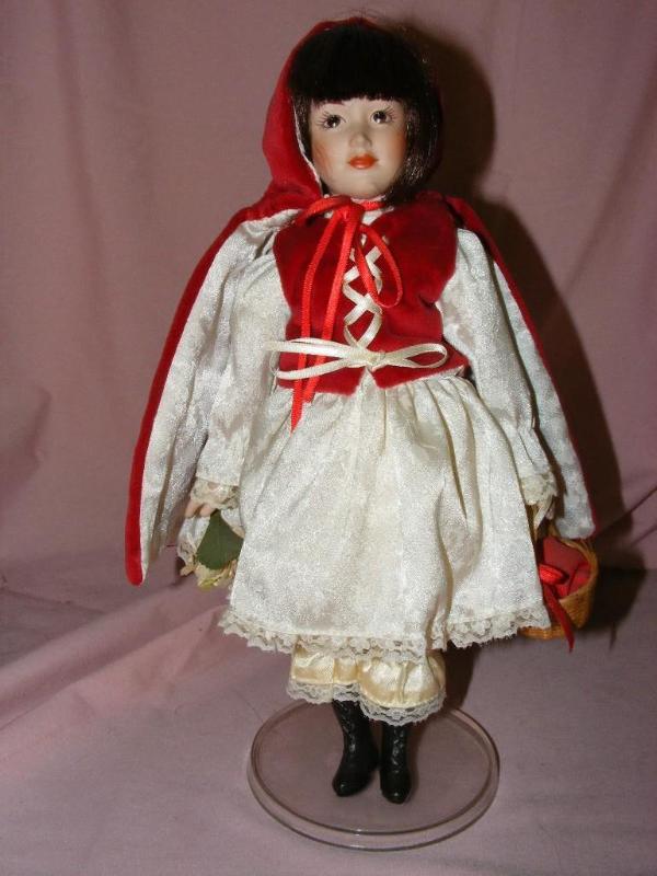 lot 63 image: Little Red Riding Hood Porcelain Do...