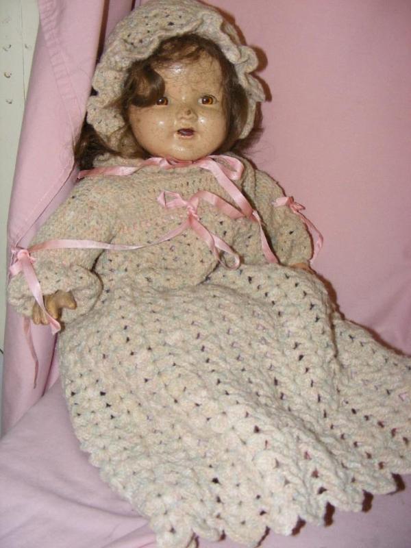 lot 99 image: Old Baby Doll...