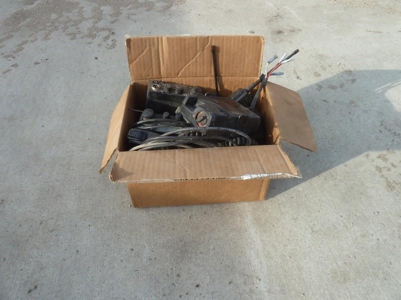 Box of 2 way radios Assorted used ...