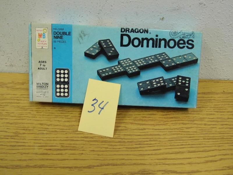 Vintage Dragon Dominoes...