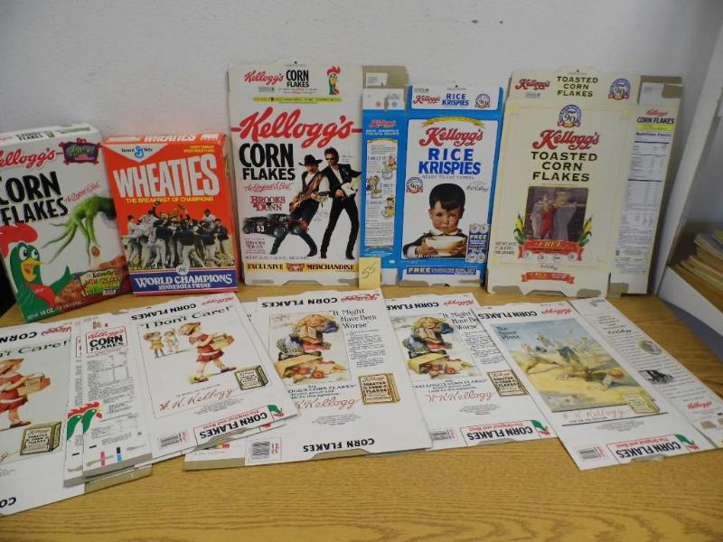 Lot of 11 Cereal Boxes...
