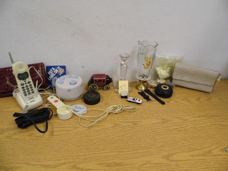 Lot of Misc with Crystal Candle Hol...