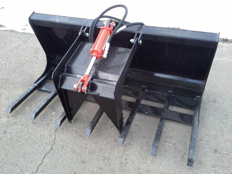 Skid Steer 60&quot Grappler Bucket...