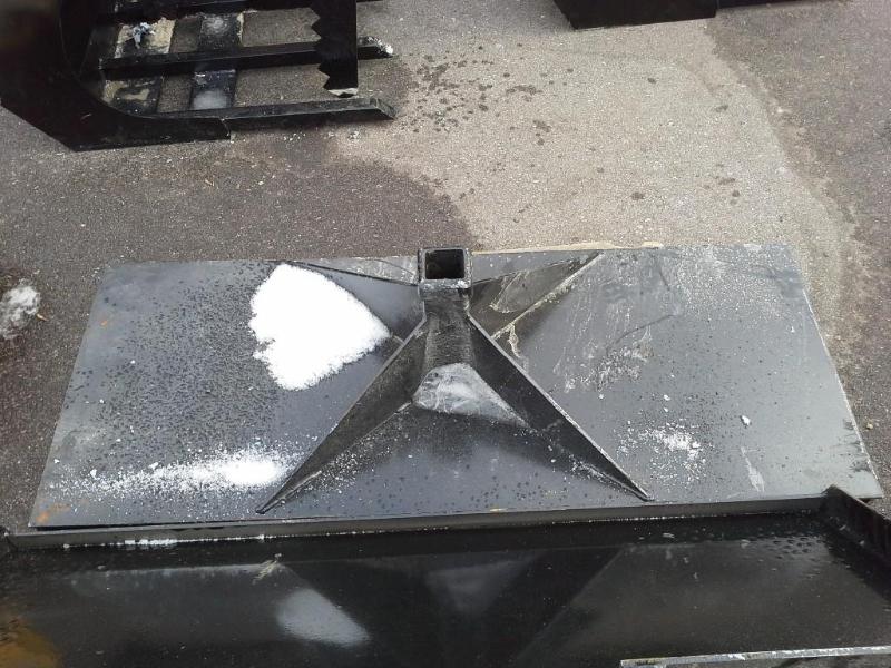Skid Steer Receiver Plate, 48&quot...