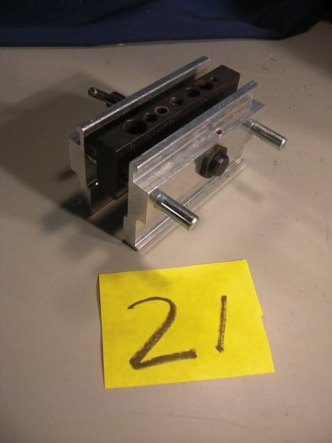 lot 21 image: Dowel tenon jig for making joints b...