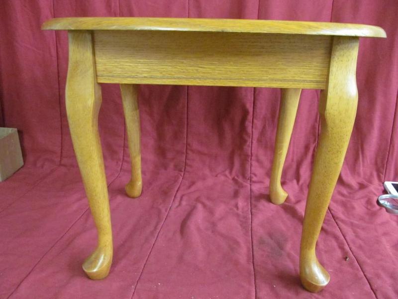 Wood End Table 24&quot x 21&quot ...