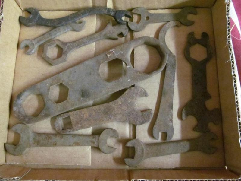 Vintage Wrenches - Open End and Mul...