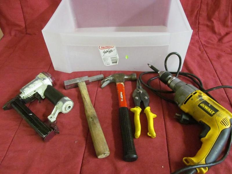 Sterilite Container with Dewalt&nbs...